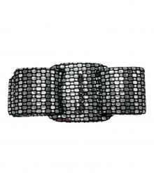 Salvatore Ferragamo（サルヴァトーレ フェラガモ）の古着「メタリックシルバーバレッタ」｜シルバー