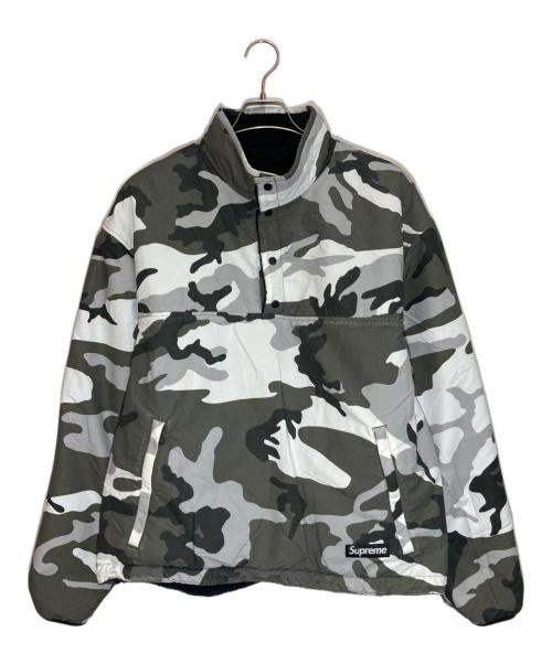 SUPREME（シュプリーム）SUPREME (シュプリーム) Polartec Shearling Reversible Pullover ブラック サイズ:Lの古着・服飾アイテム