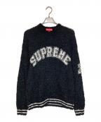 SUPREMEシュプリーム）の古着「Textured Arc Sweater」｜ブラック