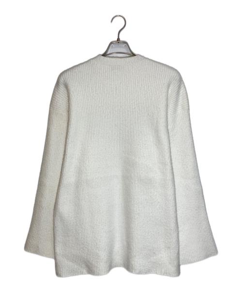 BALENCIAGA（バレンシアガ）BALENCIAGA (バレンシアガ) フロントビッグBBロゴニット ホワイト サイズ:XSの古着・服飾アイテム