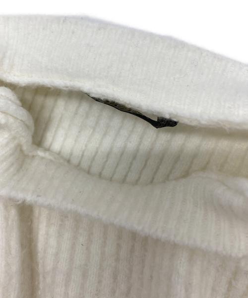 BALENCIAGA（バレンシアガ）BALENCIAGA (バレンシアガ) フロントビッグBBロゴニット ホワイト サイズ:XSの古着・服飾アイテム