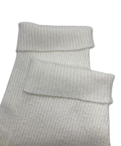 BALENCIAGA（バレンシアガ）BALENCIAGA (バレンシアガ) フロントビッグBBロゴニット ホワイト サイズ:XSの古着・服飾アイテム