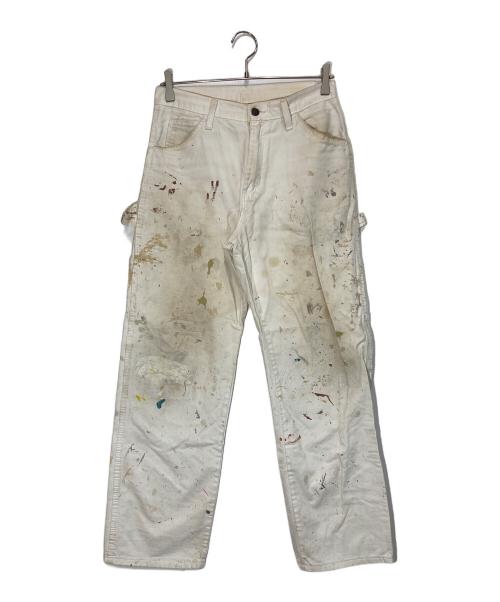 Dickies（ディッキーズ）Dickies (ディッキーズ) sherwin williams (シャーウィン ウィリアムズ) ペイントペインターパンツ ホワイト サイズ:SIZE W30×L30の古着・服飾アイテム