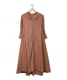 HER LIP TO（ハーリップトゥ）の古着「シャツワンピース」｜レッド