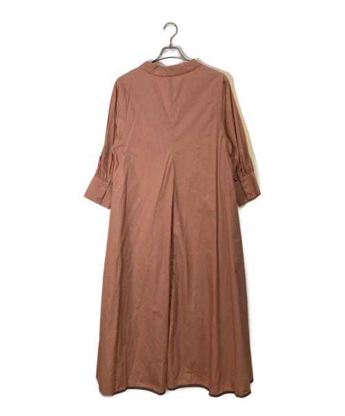HER LIP TO（ハーリップトゥ）Her lip to (ハーリップトゥ) シャツワンピース レッド サイズ:XLの古着・服飾アイテム
