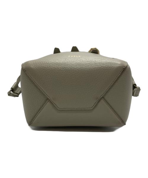 FURLA（フルラ）FURLA (フルラ) ネットミニバッグ グレー サイズ:-の古着・服飾アイテム
