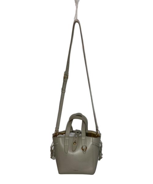 FURLA（フルラ）FURLA (フルラ) ネットミニバッグ グレー サイズ:-の古着・服飾アイテム