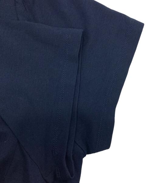 BLUE LABEL CRESTBRIDGE（ブルーレーベルクレストブリッジ）BLUE LABEL CRESTBRIDGE (ブルーレーベルクレストブリッジ) ノバチェックベルトワンピース ネイビー サイズ:38の古着・服飾アイテム