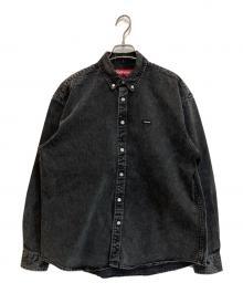 SUPREME（シュプリーム）の古着「Small Box Denim Shirt」｜ブラック