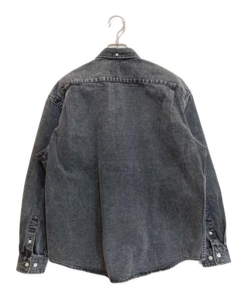 SUPREME（シュプリーム）Supreme (シュプリーム) Small Box Denim Shirt ブラック サイズ:Sの古着・服飾アイテム