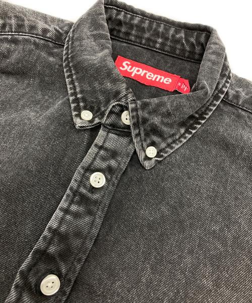 SUPREME（シュプリーム）Supreme (シュプリーム) Small Box Denim Shirt ブラック サイズ:Sの古着・服飾アイテム