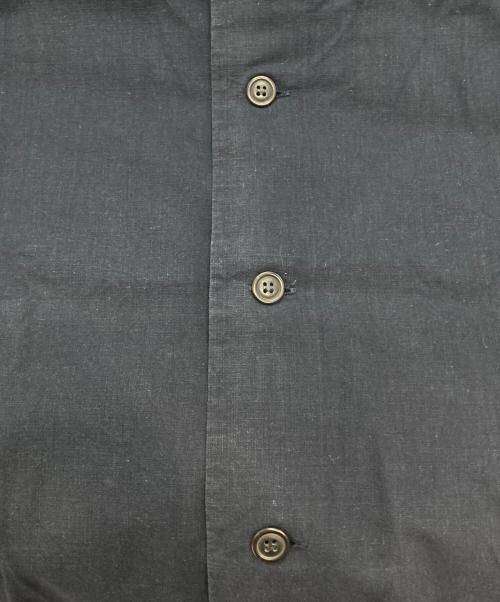 ISSEY MIYAKE（イッセイミヤケ）ISSEY MIYAKE (イッセイミヤケ) レギュラーカラーロングコットンシャツ ネイビー サイズ:SIZE Mの古着・服飾アイテム