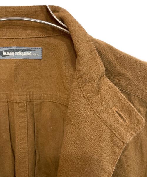 ISSEY MIYAKE MEN（イッセイミヤケメン）ISSEY MIYAKE MEN (イッセイミヤケメン) ジャンプスーツ ブラウン サイズ:Ⅿの古着・服飾アイテム