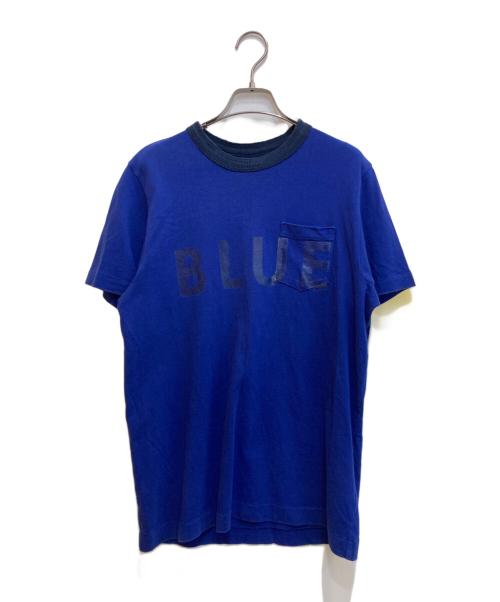 sacai（サカイ）sacai (サカイ) ポケットTシャツ ブルー サイズ:SIZE 2の古着・服飾アイテム