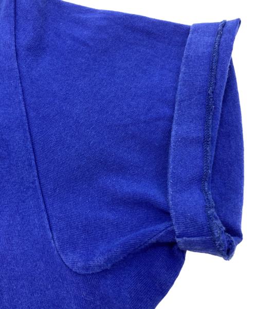 sacai（サカイ）sacai (サカイ) ポケットTシャツ ブルー サイズ:SIZE 2の古着・服飾アイテム
