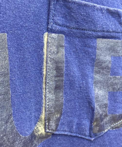 sacai（サカイ）sacai (サカイ) ポケットTシャツ ブルー サイズ:SIZE 2の古着・服飾アイテム