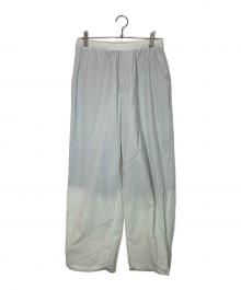 Graphpaper（グラフペーパー）の古着「Seersucker Easy Track Pants」｜グリーン