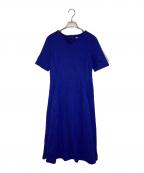 mila schonミラ ショーン）の古着「ヴィスコースレーヨン ストレッチワンピース」｜ブルー