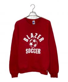 RUSSELL ATHLETIC（ラッセルアスレチック）の古着「プリントスウェット」｜レッド