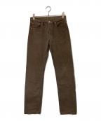 LEVI'Sリーバイス）の古着「501デニムパンツ」｜ブラウン