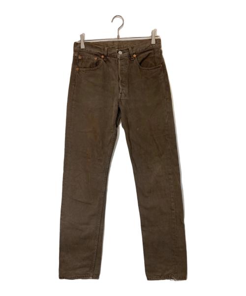 LEVI'S（リーバイス）LEVI'S (リーバイス) 501デニムパンツ ブラウン サイズ:SIZE W31×L34の古着・服飾アイテム