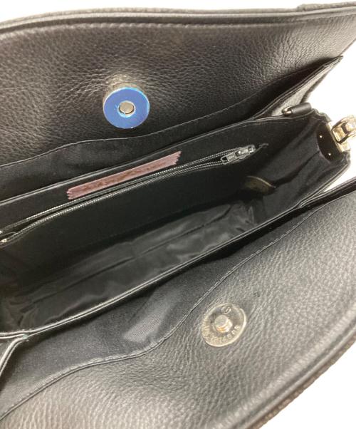 TOKYO7SEVEN（トウキョウセブン）TOKYO7SEVEN (トウキョウセブン) シャークスキン2WAYショルダーバッグ ブラック サイズ:-の古着・服飾アイテム