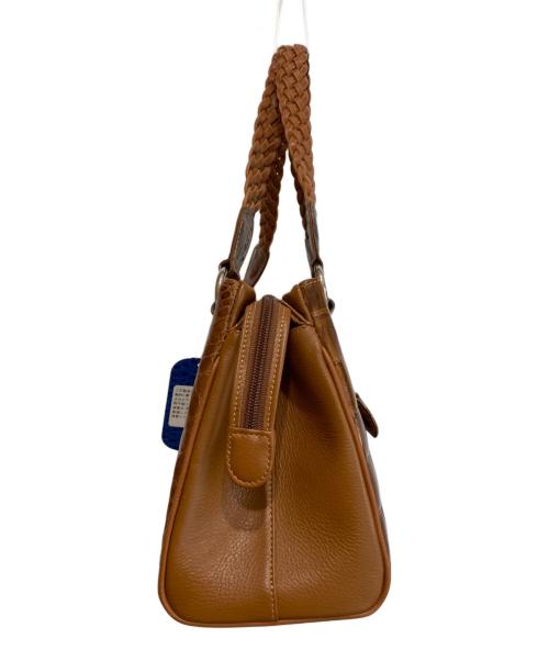 RODANIA（ロダニア）RODANIA (ロダニア) クロコダイルハンドバッグ ブラウン サイズ:-の古着・服飾アイテム