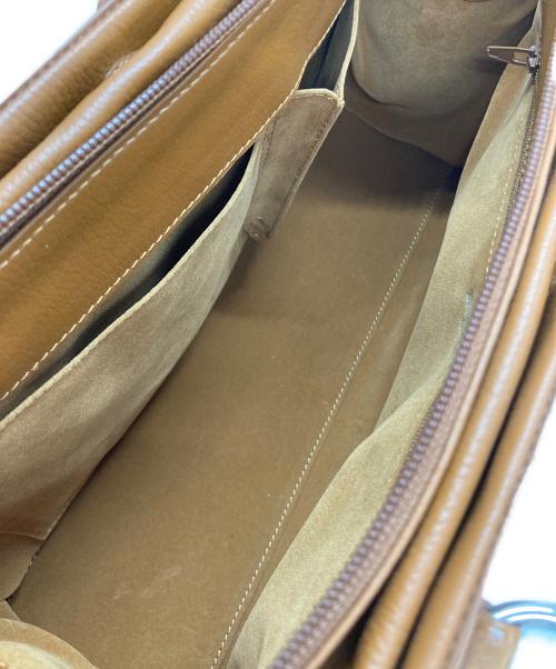 RODANIA（ロダニア）RODANIA (ロダニア) クロコダイルハンドバッグ ブラウン サイズ:-の古着・服飾アイテム