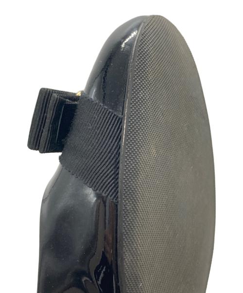 Salvatore Ferragamo（サルヴァトーレ フェラガモ）Salvatore Ferragamo (サルヴァトーレ フェラガモ) ヴァリナ ブラック サイズ:SIZE 6 1/2(約23.5〜24.0cm）の古着・服飾アイテム