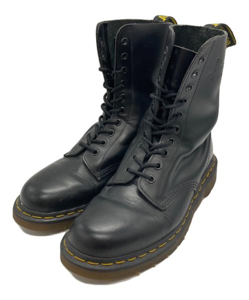 Dr.Martens（ドクターマーチン）Dr.Martens (ドクターマーチン) 10ホールブーツ ブラック サイズ:SIZE 7(約26cm)の古着・服飾アイテム