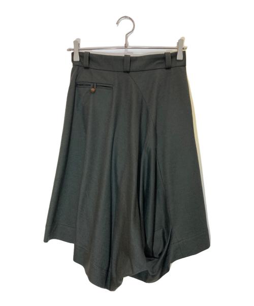 Vivienne Westwood RED LABEL（ヴィヴィアンウエストウッドレッドレーベル）Vivienne Westwood RED LABEL (ヴィヴィアンウエストウッドレッドレーベル) オーブボタンラップパンツ カーキ サイズ:SIZE 1の古着・服飾アイテム