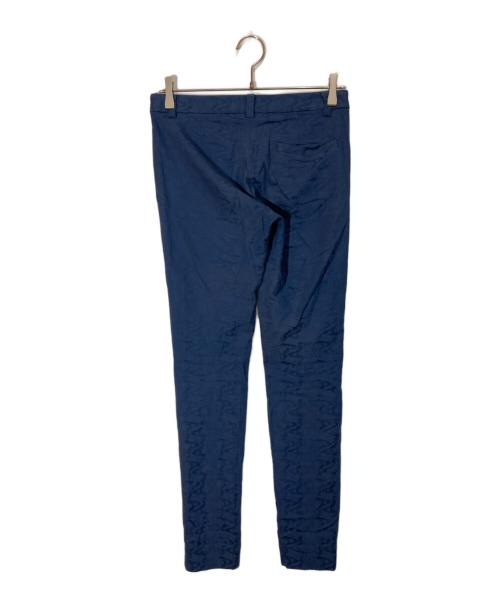 Vivienne Westwood RED LABEL（ヴィヴィアンウエストウッドレッドレーベル）Vivienne Westwood RED LABEL (ヴィヴィアンウエストウッドレッドレーベル) オーブボタンテーパードパンツ ブルー サイズ:2の古着・服飾アイテム