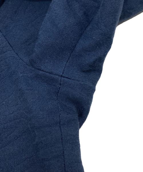 Vivienne Westwood RED LABEL（ヴィヴィアンウエストウッドレッドレーベル）Vivienne Westwood RED LABEL (ヴィヴィアンウエストウッドレッドレーベル) オーブボタンテーパードパンツ ブルー サイズ:2の古着・服飾アイテム