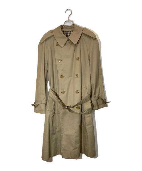 Aquascutum（アクアスキュータム）Aquascutum (アクアスキュータム) トレンチコート ベージュ サイズ:40の古着・服飾アイテム