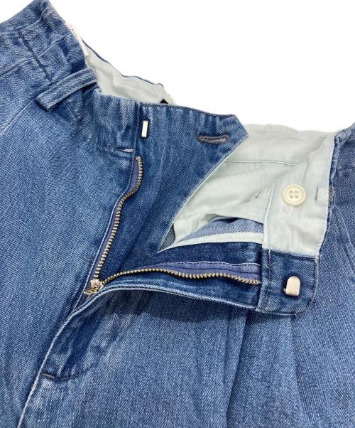 SLOBE IENA（スローブ イエナ）SLOBE IENA (スローブ イエナ) LEDENIM TUCK TROUSERデニム インディゴ サイズ:36の古着・服飾アイテム