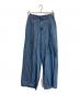 SLOBE IENA（スローブ イエナ）の古着「LEDENIM TUCK TROUSERデニム」｜インディゴ