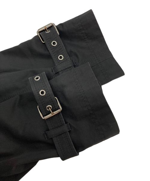 BURBERRY BLUE LABEL（バーバリー ブルー レーベル）BURBERRY BLUE LABEL (バーバリー ブルー レーベル) フォックスファーライナー付トレンチコート ブラック サイズ:38の古着・服飾アイテム