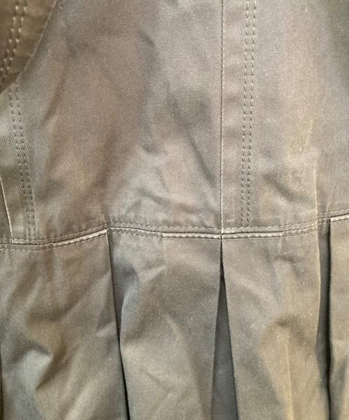 BURBERRY BLUE LABEL（バーバリー ブルー レーベル）BURBERRY BLUE LABEL (バーバリー ブルー レーベル) フォックスファーライナー付トレンチコート ブラック サイズ:38の古着・服飾アイテム