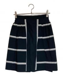 Vivienne Westwood RED LABEL（ヴィヴィアンウエストウッドレッドレーベル）の古着「チェックスカート」｜ブラック