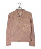 REMI RELIEFレミレリーフ）の古着「1stタイプ コーデュロイトラッカージャケット」｜ピンク