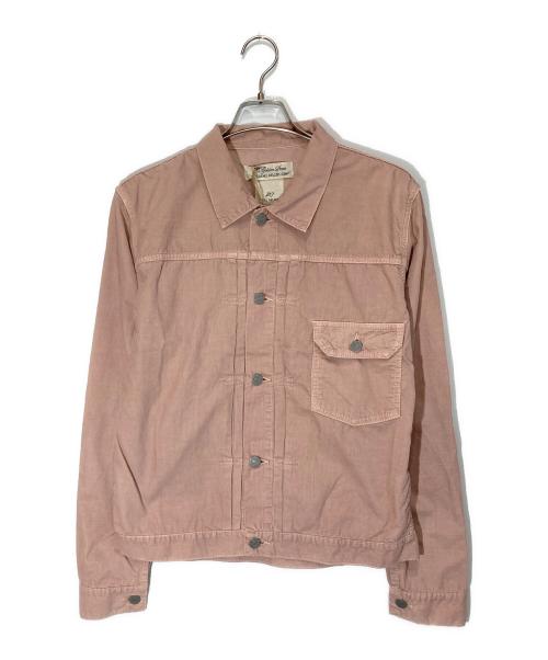 REMI RELIEF（レミレリーフ）REMI RELIEF (レミレリーフ) 1stタイプ コーデュロイトラッカージャケット ピンク サイズ:SIZE 1の古着・服飾アイテム