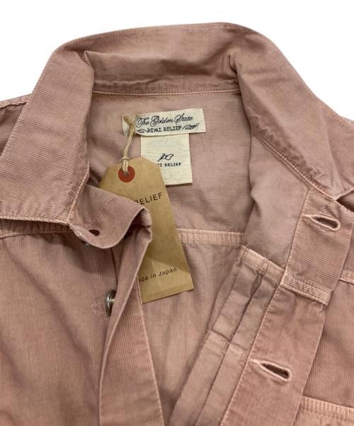REMI RELIEF（レミレリーフ）REMI RELIEF (レミレリーフ) 1stタイプ コーデュロイトラッカージャケット ピンク サイズ:SIZE 1の古着・服飾アイテム