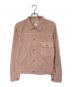 REMI RELIEF（レミレリーフ）の古着「1stタイプ コーデュロイトラッカージャケット」｜ピンク