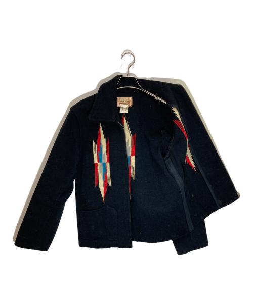 CHIMAYO BLANKET（チマヨ ブランケット）CHIMAYO BLANKET (チマヨ ブランケット) チマヨジャケット ブラック サイズ:-の古着・服飾アイテム