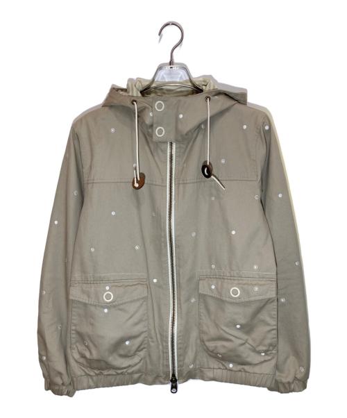 FRED PERRY（フレッドペリー）FRED PERRY (フレッドペリー) ターゲットポイント刺繍ジャケット ベージュ サイズ:Ⅿの古着・服飾アイテム