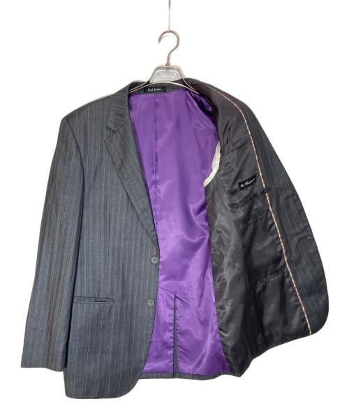 PS Paul Smith（ＰＳポールスミス）PS Paul Smith (ＰＳポールスミス) セットアップストライプスーツ グレー サイズ:-の古着・服飾アイテム