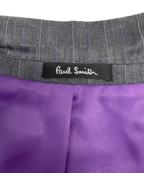PS Paul Smith（ＰＳポールスミス）PS Paul Smith (ＰＳポールスミス) セットアップストライプスーツ グレー サイズ:-の古着・服飾アイテム