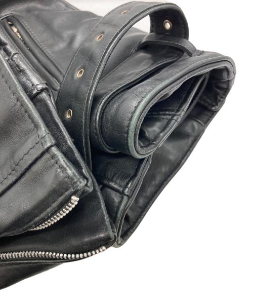 Schott（ショット）Schott (ショット) ワンスターレザーライダースジャケット ブラック サイズ:34の古着・服飾アイテム