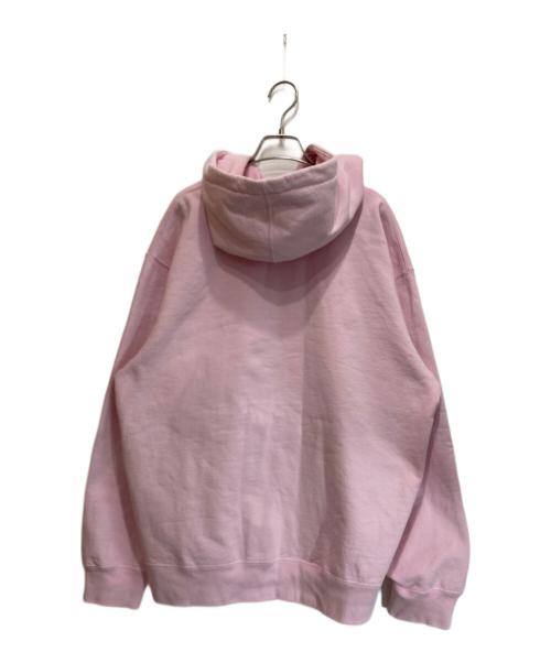 SUPREME（シュプリーム）Supreme (シュプリーム) Bling Box Logo Hooded Sweatshirt ピンク サイズ:Lの古着・服飾アイテム