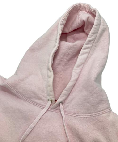 SUPREME（シュプリーム）Supreme (シュプリーム) Bling Box Logo Hooded Sweatshirt ピンク サイズ:Lの古着・服飾アイテム